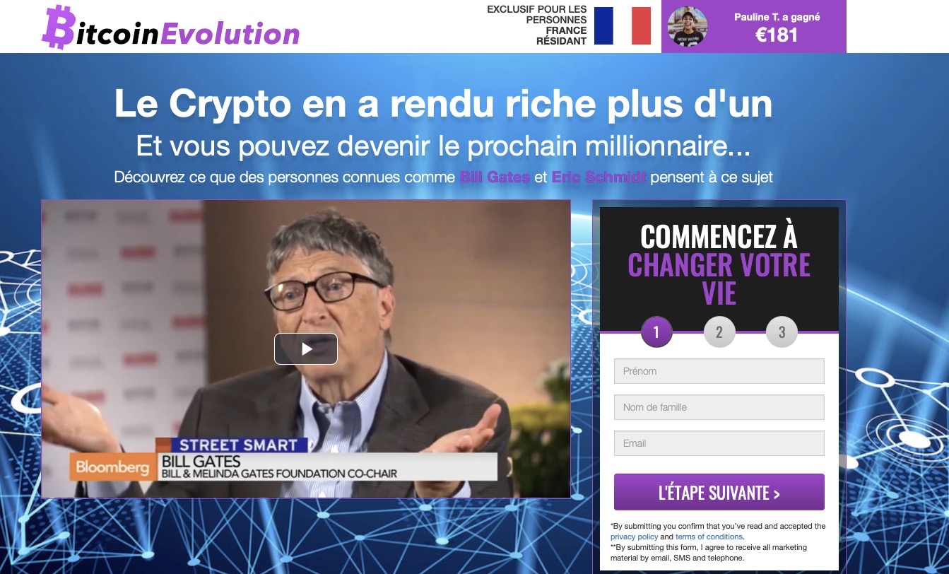 bitcoin evolution france
